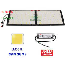 Переключатель включения/выключения с регулируемой яркостью 120 Вт 240 Вт XPE UV IR Quantum Tech V4 Плата QB288 Samsung Lm301H светодиодный светильник Meanwell драйвер 2024 - купить недорого