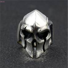 BOCAI  S925 Sterling Silver Rings for Men Handmade Personality Trend Warrior Mask Pure Argentum Punk Popular Jewelry 2024 - buy cheap