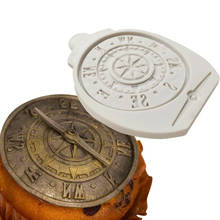 Античный компас силиконовая форма помадка торт Декор силиконовые формы Sugarcrafts Шоколадные инструменты для выпечки Торты клейкая паста Fimo k625 2024 - купить недорого
