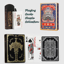 Cartas de jogo de pôquer, coleção criativa clássica para presente, jogo de tabuleiro para festa, jogo para família l667 2024 - compre barato
