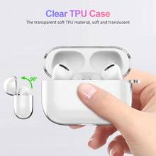 For Apple Airpods Pro 3 Earphone protection Case Cover TPU Clear Simple transparent case For Air Pods Pro Headphones Accessories 2024 - buy cheap