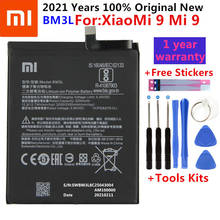 100% Original Replacement Battery For Xiaomi 9 MI9 M9 MI 9 BM3L Genuine Phone Battery 3300mAh With Tools 2024 - buy cheap
