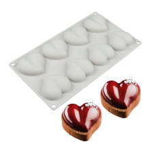 Mousse Cake Mould Love Heart Dessert Silicone Molds Cake Pudding Decorating Tools Bakeware Dessert Moulds Baking Pastry Decorate 2024 - buy cheap