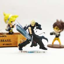Final Fantasy VII 7 Cloud Strife acrylic stand figure model plate holder cake topper anime Japanese cool 2024 - buy cheap
