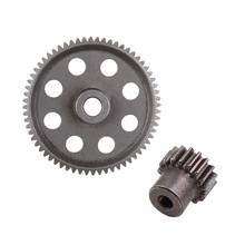 RC Car Parts 11184 Metal Diff.Main Gear 64T and 11119 Motor Gears 17T RC Parts for 1/10 Scale Models HSP Truck 2024 - buy cheap