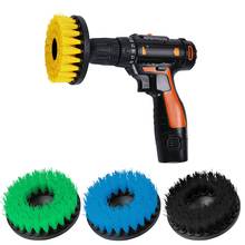 5'' Wheel Brush Power Scrubber Drill Brush Car Detailing Brushes for Rims Washing Bathroom Tub Shower Cleaning Tool 2024 - buy cheap