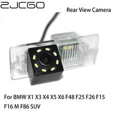 ZJCGO Автомобильная камера заднего вида, водонепроницаемая камера ночного видения для BMW X1 X3 X4 X5 X6 F48 F25 F26 F15 F16 M F86 SUV 2024 - купить недорого