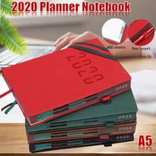 A5 Notebook 2020 Notepad School Stationery Diary Organizer Refill Journal Agenda executive Leather Office Notebook 2024 - buy cheap