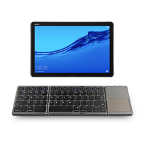 HUWEI-Mini teclado plegable con Bluetooth, teclado inalámbrico con panel táctil para Huawei MediaPad T5 10 10,1 T3 10 9,6 T3 8 8,0, funda para tableta 2024 - compra barato