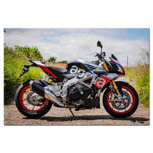 Pintura en lienzo Aprilia Tuono V4 1100 para decoración de sala de estar, carteles e impresiones en HD para motocicletas, 1 unidad 2024 - compra barato