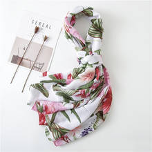 2020 роскошный бренд Новый женский вискозный шарф испанский этнический цветочный длинный платок большой размер теплый пашминовый палантин Шея Одежда повязка для головы хиджаб 2024 - купить недорого