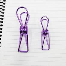 1pcs colorful Multipurpose Stainless Steel Clips Clothes Pins Pegs Holders Clothing Clamps Sealing Clip Household Clothespin 2024 - buy cheap