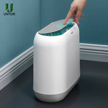 UNTIOR Large Capacity 10L Trash Cans For The Kitchen Bathroom Wc Garbage Rubbish Bin Dustbin Bucket Crack Press-Type Waste Bin 2024 - buy cheap
