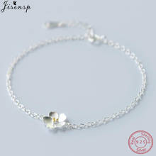 925 Sterling Silver Bracelet Femme Fashion Daisy Flower Pendant Bracelets for Women Girls Bohemia Plant Bangles Fine Jewelry 2024 - buy cheap