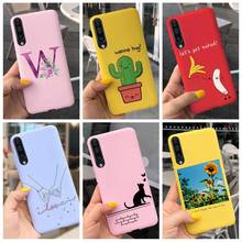 For Samsung Galaxy A70 A70S 2019 Silicone Case Soft Cartoon Letters Phone Cover For Galaxy A 70 A705F A 70S A707F 6.7" Slim Capa 2024 - buy cheap