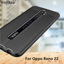 Wolfrule чехол для Oppo Reno 2Z чехол Модный стиль личи силиконовый Прочный Гибридный чехол для Oppo Reno2 Z Reno 2 Z чехол 6,53 дюймов 2024 - купить недорого