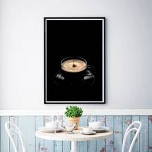 Póster de café, fotografía moderna, impresiones en lienzo, imagen artística de pared, Decoración de cocina, pintura, decoración del hogar, regalo para amantes del café 2024 - compra barato