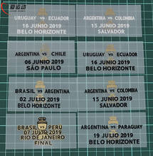 COPA AMERICA BRASIL 2019 MATCH DATE players issue patch Brazil Argentina Peru Uruguay Chile match details 2024 - buy cheap
