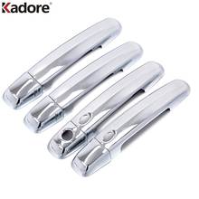 For Suzuki SX4 2007-2013 ABS Chrome Auto Accessories Side Door Handle Cover Door Handle Catch Cover Moulding Frame Trim 8pcs/set 2024 - buy cheap