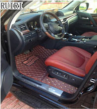 High quality rugs! Custom special car floor mats for Lexus LX 570 5 seats 2021 durable waterproof carpets for LX570 2020-2007 2024 - buy cheap