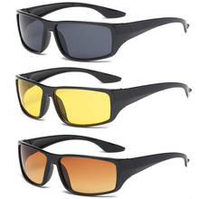 Car Anti-Glare Night Goggles Sunglasses Motorcycle Driving Glasses Night-Vision Glasses Protective UV400 Drivers Goggles 2024 - купить недорого