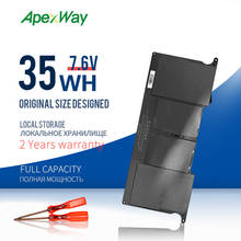 Apexway-bateria para laptop, 35wh, 7.6v, para apple macbook air 11 ", a1406, a1495, a1370, versão 2011, a1465, 2012 a 2015 2024 - compre barato