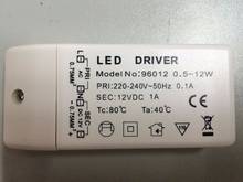 1 шт. 12 Вт MR 16 светодиодный светильник лампа Электронный трансформатор привода DC 12V Питание AC 220V-240V 2024 - купить недорого
