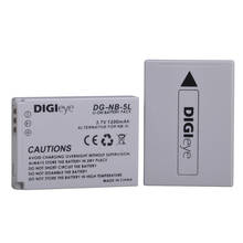 2x 1200mAh NB-5L NB5L NB 5L Battery for Canon PowerShot S100 S110 SD790 SD850 SD870 SD880 IS SX200 IS SX210 IS SX220 IS SX230 HS 2024 - buy cheap