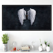 Angel wings picture canvas fashion poster Nordic style abstract wall art canvas print painting modern living room decoration 2024 - buy cheap