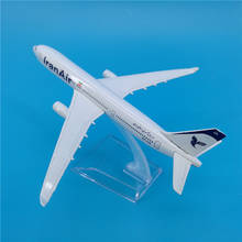 16CM scale 1:400 Airbus A330 model Iran Air airlines with base alloy plastic aircraft plane collectible display model collection 2024 - buy cheap