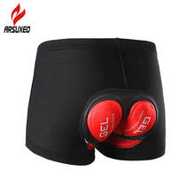 ARSUXEO Men Women Cycling Shorts Underwear with 5D Gel Padded Breathable Road Mountain Bike MTB Shorts Cycling Bicycle Under 2024 - buy cheap