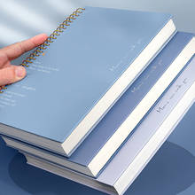 Bloc de notas B5 con espiral gruesa, cuaderno de bocetos, Agenda Escolar, Material de Oficina 2024 - compra barato