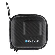 PULUZ-Mini bolsa de almacenamiento portátil de fibra de carbono, caja de protección de lentes para GoPro 10, 9, 8, 7, 6, 5, SJCAM SJ6, SJ8, SJ9, YI, DJI, OSMO, cámara de acción 2024 - compra barato