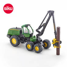 1/32 Scale toy car 4059 logging truck giant forest harvester forest farm engineering vehicle collectibles children toys model 2024 - buy cheap