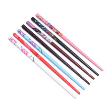 2Pcs Natural Wood Retro Style Hairpin Women Chopstick Hair Stick Hand-carved Hair Stick Vintage Painting Hairpin Colorful 2024 - buy cheap