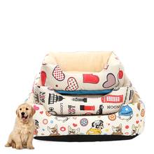 Luxurious Pet Bed Removable Washable Small Medium-sized Cats Dogs Four Seasons Non-deformation Flexible, Warm Waterproof Sofa 2024 - buy cheap