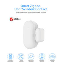 Zigbee Door/window Sensor Door Contact Sensor Smart Home Alarm Sensors Power by Tuya 2024 - buy cheap