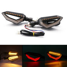 Niscarda-intermitentes LED para motocicleta, luces ámbar delanteras y traseras para Harley Cruiser, Honda, Kawasaki, BMW y Yamaha, 12 LED 2024 - compra barato
