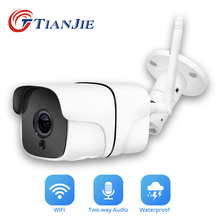 Tianjie-mini câmera de vídeo para vigilância residencial, câmera de segurança ip ptz, wi-fi, circuito fechado de televisão, com visão noturna 2024 - compre barato