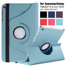 Чехол-подставка для Samsung Galaxy Tab A7 10,4 (2020), с поворотом на 360 градусов, 10,4 дюйма 2024 - купить недорого