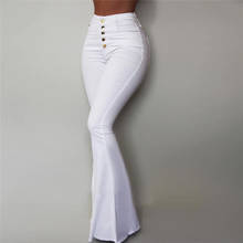 Pantalones informales de pierna ancha para mujer, pantalón elegante de cintura alta, sencillo, de un solo pecho, a la moda 2024 - compra barato