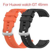 2020 New Silicone Original Sport Watch Band For Huawei Watch Smart Watch Strap For Huawei Watch GT 46mm Watch Replacement Strap 2024 - buy cheap