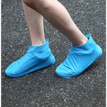 Непромокаемые зимние сапоги; водонепроницаемые носки для дождя; силиконовая резиновая обувь для мужчин, женщин, детей; защита для улицы 2024 - купить недорого