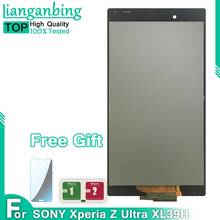 Novo 100% display lcd de toque digitador da tela sensores montagem substituição do painel para sony xperia z ultra xl39h xl39 c6802 c6806 2024 - compre barato