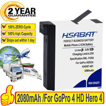 Top Brand 100% New 2080mAh Battery for Go Pro AHDBT-401 AHDBT401 Li-ion Digital Camera Battery For GoPro 4 HD Hero 4 Hero4 2024 - buy cheap