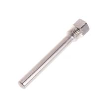 Thermowell из нержавеющей стали, резьба NPT 1/2 дюйма, длина 130 мм, для датчика температуры 2024 - купить недорого