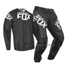 Delicate Fox 360 Kila Jersey Pants MX Combo Motocross Outfit Enduro BMX Race Suit Moto Cross ATV UTV Bike Cycling Black Kits Men 2024 - buy cheap