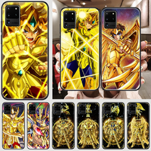 Capa de celular saint seiya de anime, capa para samsung galaxy note 4 8 9 10 20 s8 s9 s10 s10e s20 plus uitra ultra preta, macia 2024 - compre barato