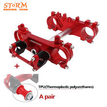 2009-2016 28mm CNC Triple Tree Clamps Steering Stem Handlebar Riser Mount Clamp 2 Sets TPU For Honda CRF250R 2013-2017 CRF450R 2024 - buy cheap