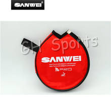 SANWEI Table Tennis Bag (+2x Protective Films +1x Edge Tape) Set Ping Pong Case Tenis De Mesa 2024 - buy cheap